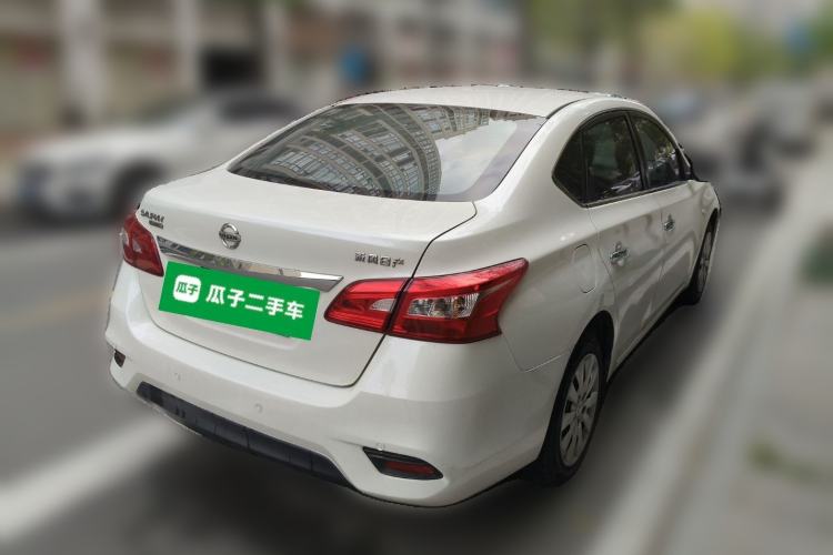 Used Nissan Sylphy 2021 Classic 1.6XE CVT Comfort Edition Rear Right 45 Deg