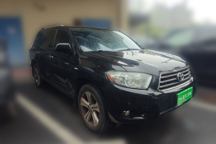 Used Toyota Highlander 2009 3.5L 4x4 7-Seater Luxury Edition Front Right 45 Deg