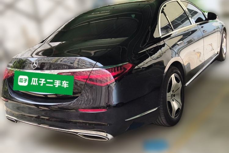 Used Mercedes-Benz S-Class 2023 Updated S 400 L Luxury Edition Rear Right 45 Deg