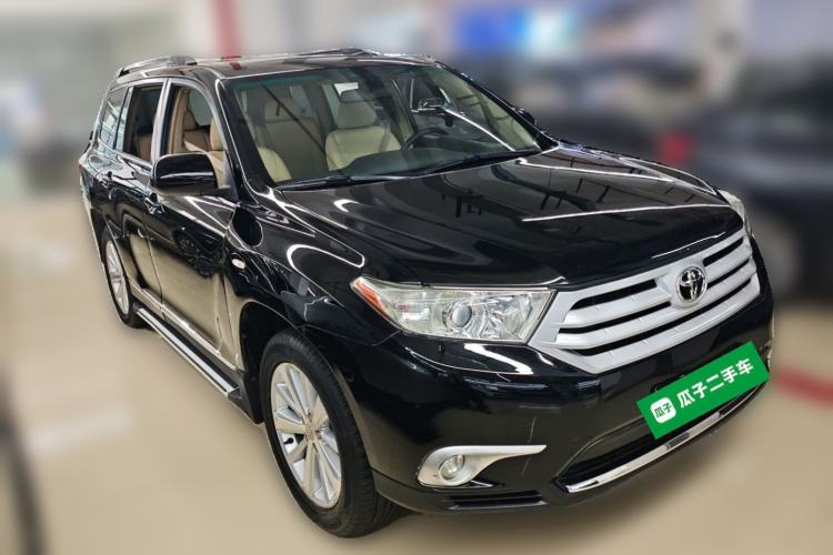 Used Toyota Highlander 2012 3.5L 4x4 7-Seater Luxury Edition with Navigation Front Right 45 Deg