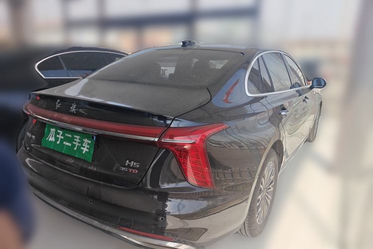 Used Hongqi H5 2025 1.5T DCT Qiyun 500 000th Unit Commemorative Edition Rear Right 45 Deg