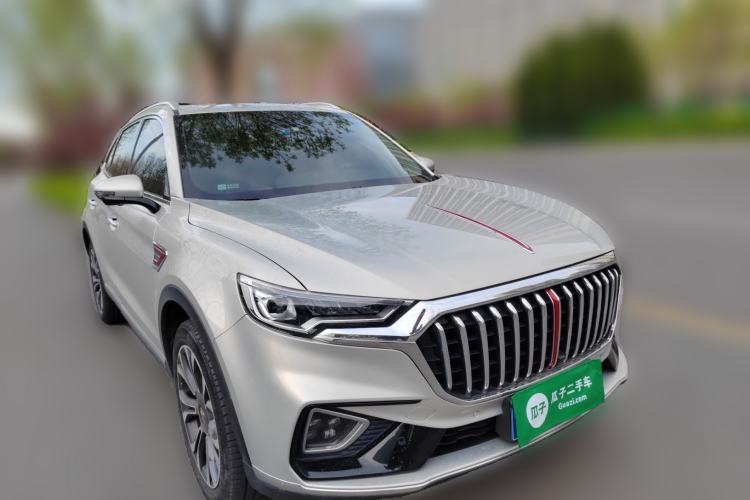 Used Hongqi HS5 2019 2.0T Smart Connect Flagship All-Wheel-Drive Version Front Right 45 Deg