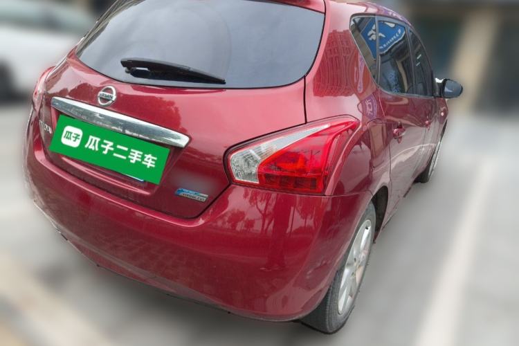 Used Nissan Tiida 2013 1.6L CVT Cool Cafe Edition Rear Right 45 Deg