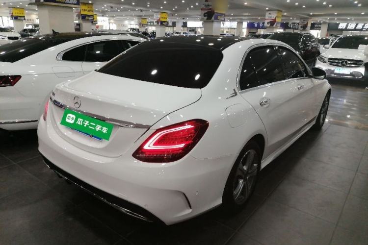 Used Mercedes-Benz C-Class 2020 C 260 L Sport Edition Rear Right 45 Deg