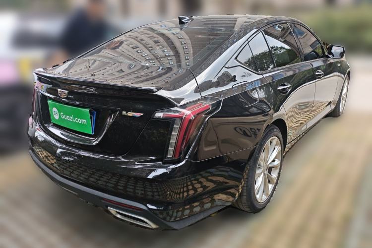 Used Cadillac CT5 2021 28T Luxury Model Rear Right 45 Deg