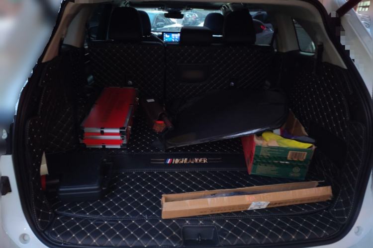 Used Toyota Highlander 2022 Dual-Engine 2.5L Four-Wheel Drive Prestige Version 7 Seats Trunk