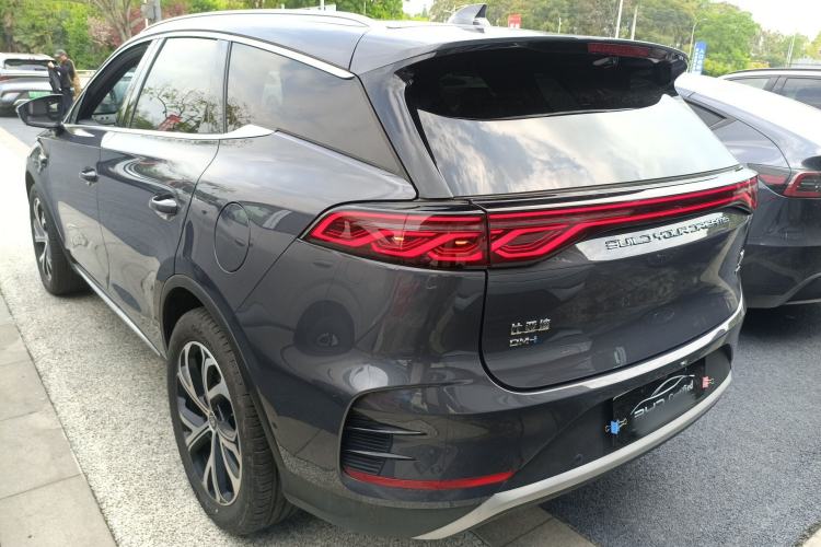 Used BYD Tang New Energy 2025 Intelligent Driving Version DM-i 115KM Flagship Edition Rear Left 45 Deg