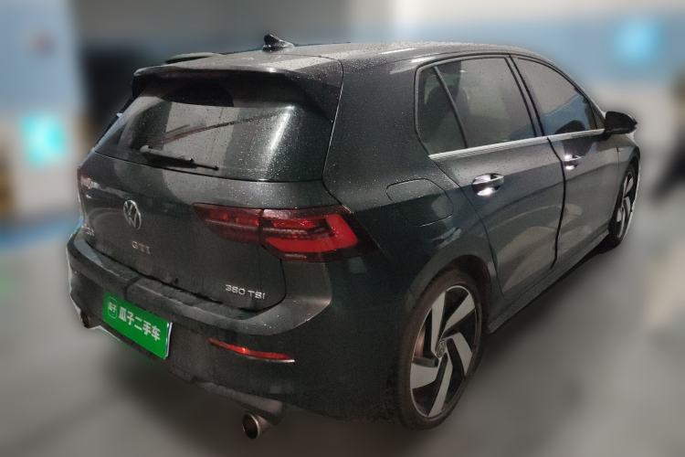 Used Volkswagen Golf GTI 2021 380TSI DSG GTI Rear Right 45 Deg