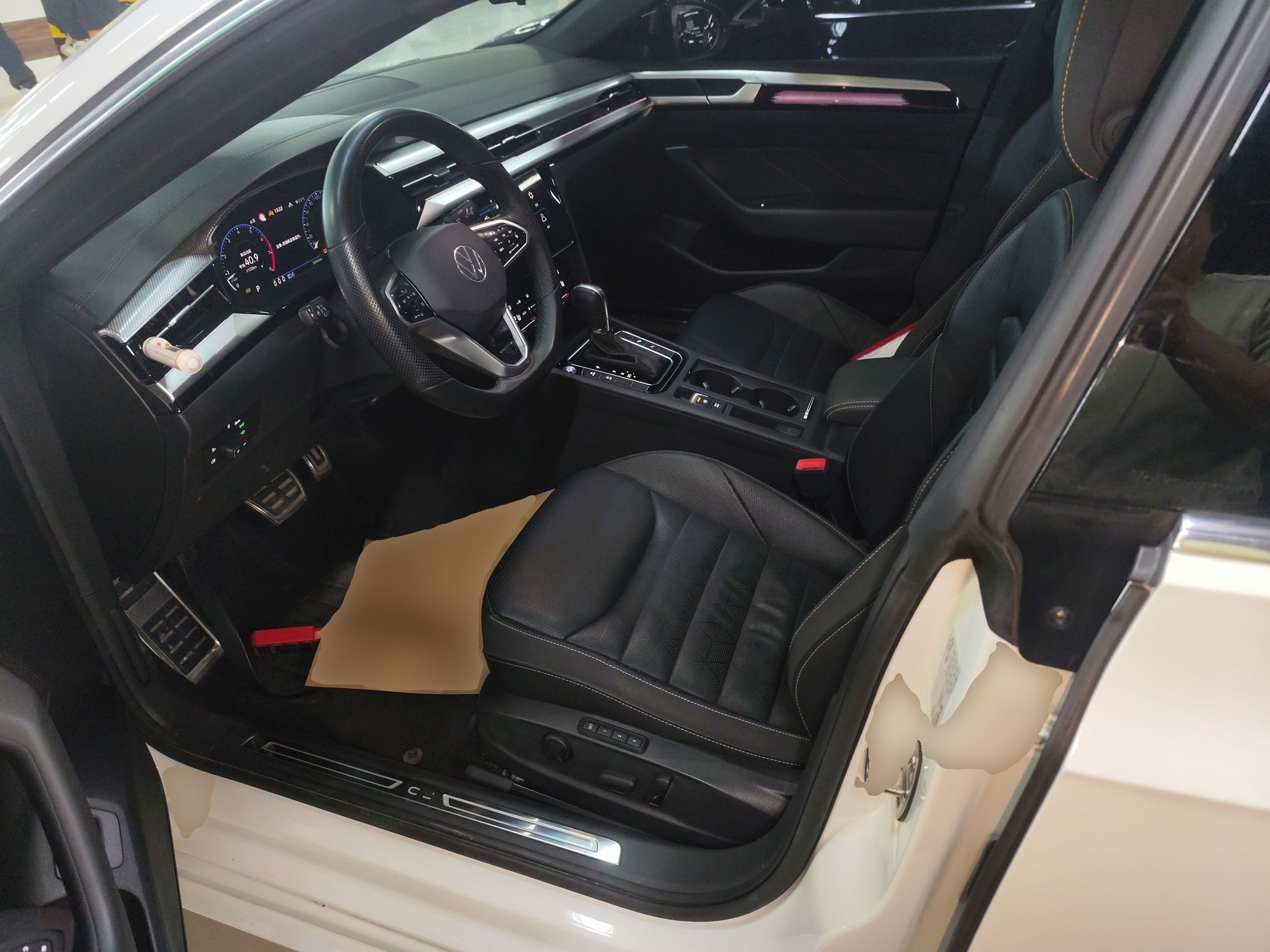 Avant de la voiture