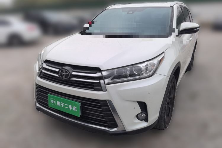 Used Toyota Highlander 2018 2.0T Four-Wheel Drive Prestige Version 7 Seats China V Emission Standard