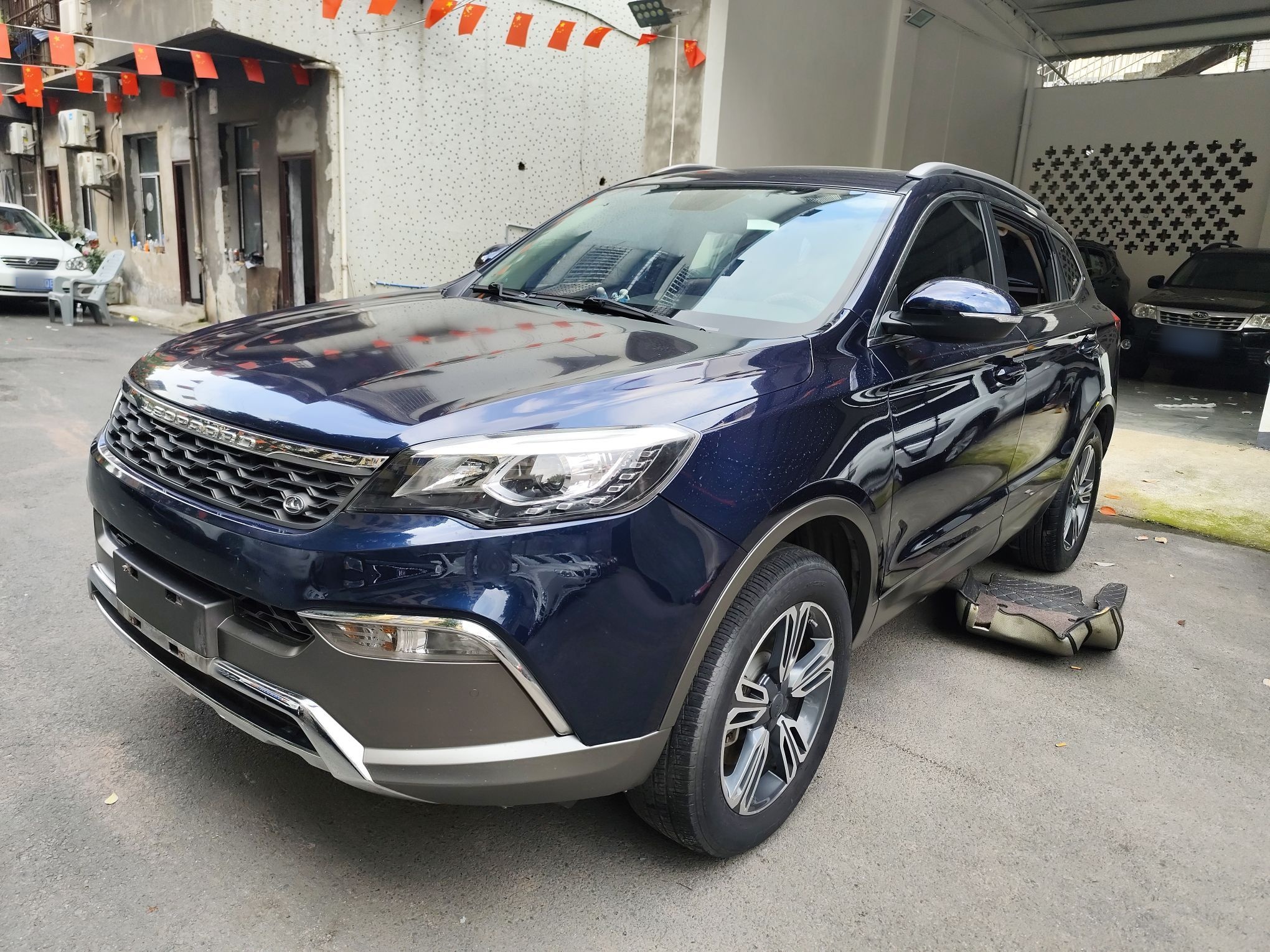 Parte inferior delantera