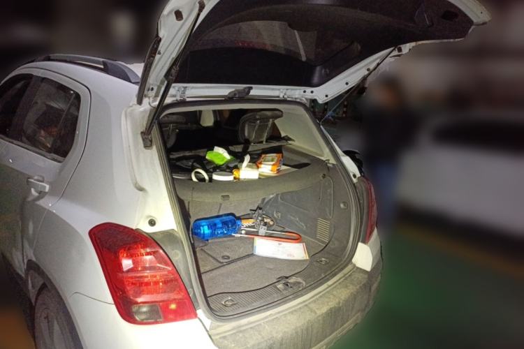 Used Chevrolet Trax 2014 1.4T Automatic Two-Wheel Drive Luxury Model Trunk