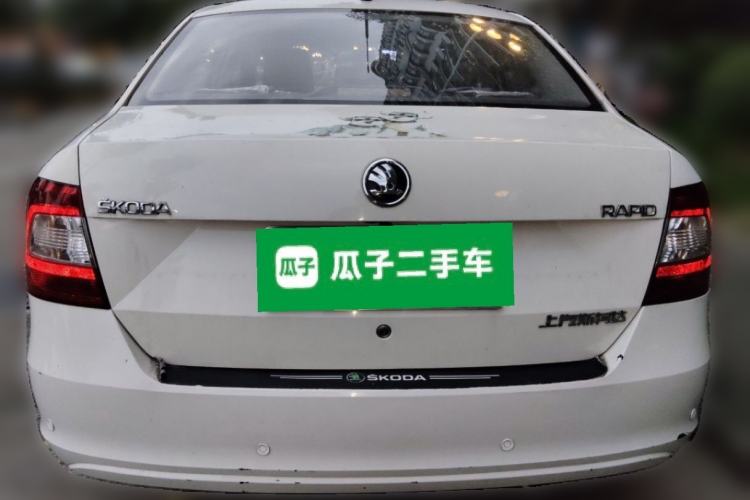 Used Skoda Rapid 2016 1.4L Manual Front-Wheel Drive Model Rear