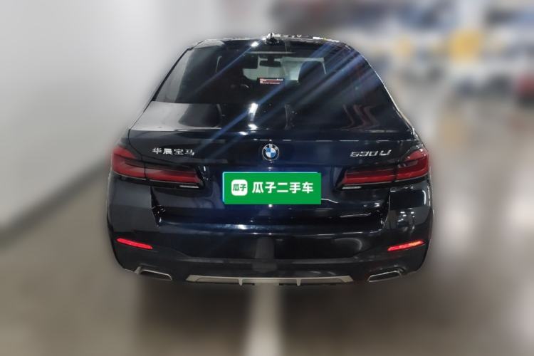 Used BMW 5 Series 2022 Second Facelift 530Li Luxury Version M Sport Package Rear