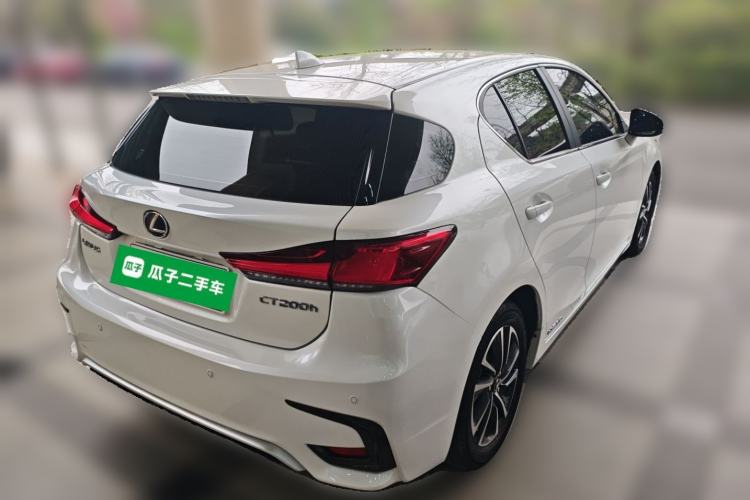Used Lexus CT 2017 CT200h Elite Edition Solid Color China V Standard Rear Right 45 Deg