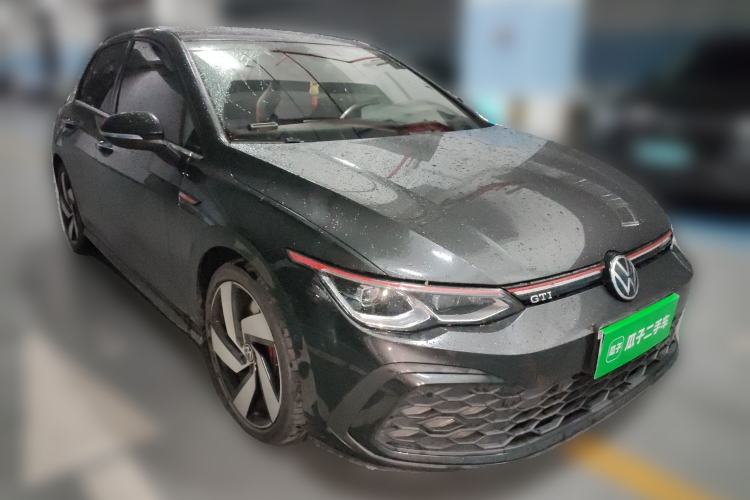 Used Volkswagen Golf GTI 2021 380TSI DSG GTI Front Right 45 Deg