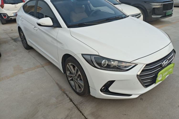 Used Hyundai Elantra (6th Generation / Lingdong) 2016 1.6L Automatic ZhiXuan – Elite Version Front Right 45 Deg