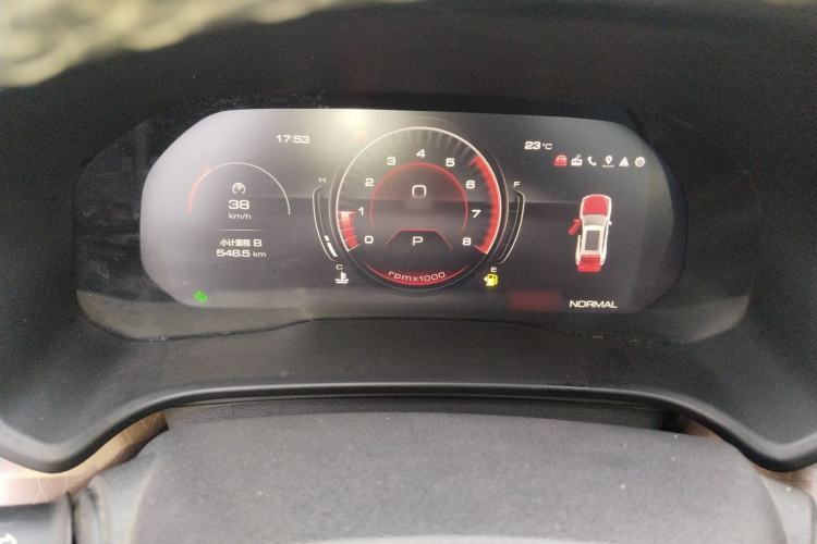 Used Wey VV5 2020 1.5T Two-Wheel Drive Smart Pioneer Instrument Cluster