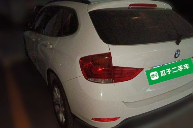 Used BMW X1 2012 sDrive18i Luxury Edition Rear Left 45 Deg