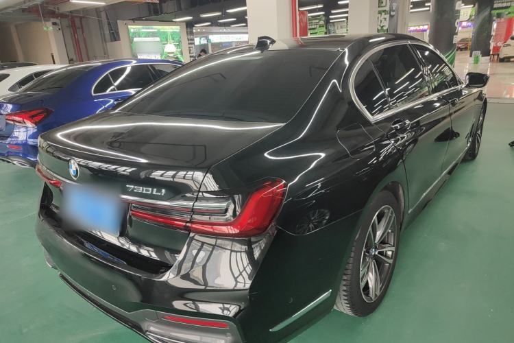 Used BMW 7 Series 2021 730Li M Sport Package Rear Right 45 Deg