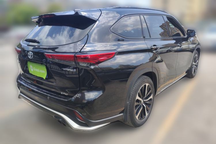 Used Toyota Crown Kluger 2021 2.5L HEV Four-Wheel Drive Luxury Edition Rear Right 45 Deg