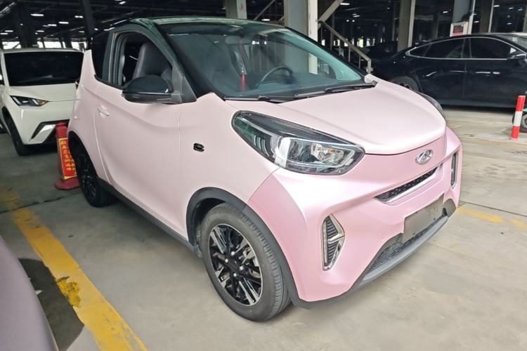 Used Chery QQ Little Ant 2022 Revised Version Sweet Pink Edition Half-Sugar Version Lithium Iron Phosphate 30.7 kWh 30 kW 301 km Exterior 1