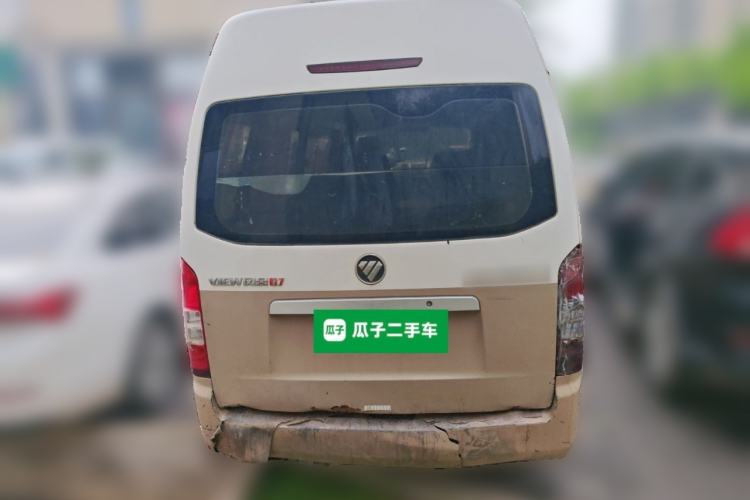 Used Foton Scenic G7 2016 2.0L Commercial Version Long Wheelbase High Roof – 4Q20M Rear