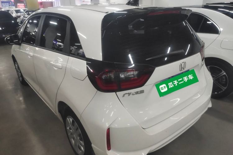 Used Honda Fit 2021 1.5L CVT Trend Edition Rear Left 45 Deg