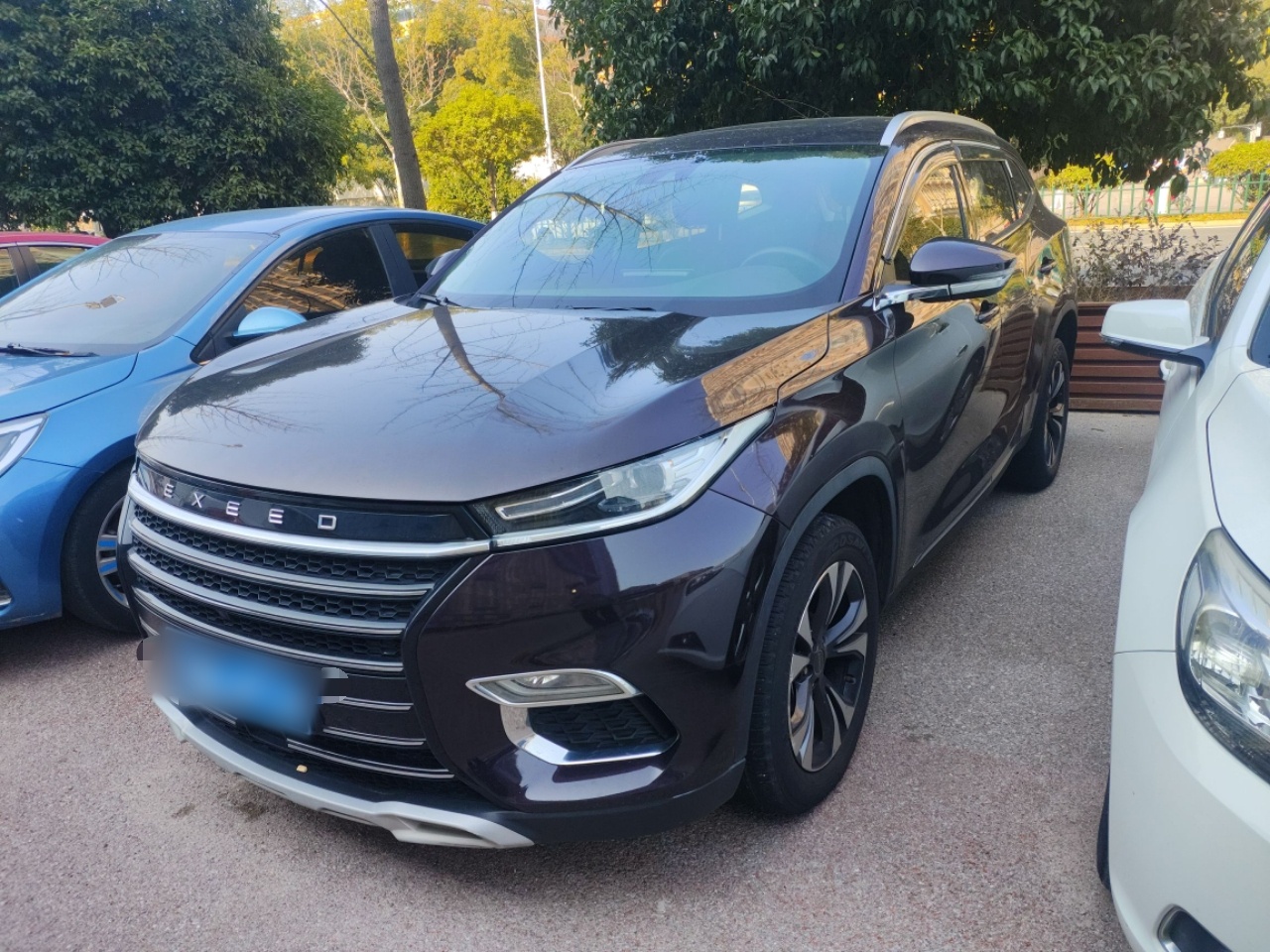 تحت مقدمة السيارة