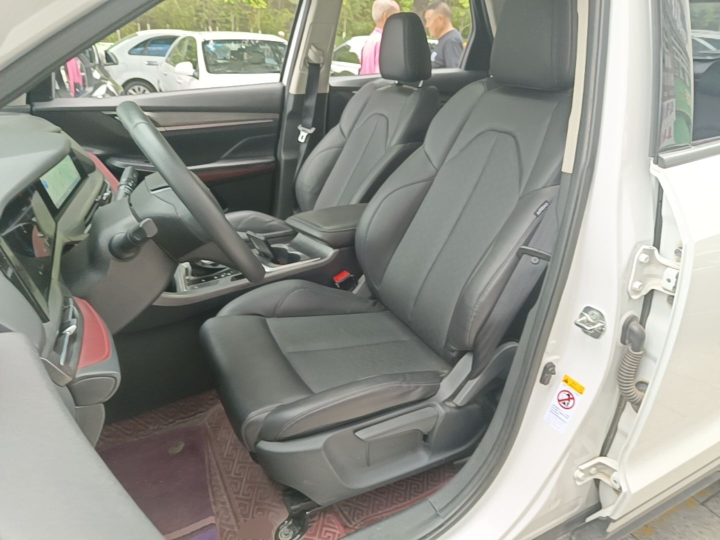 Avant de la voiture