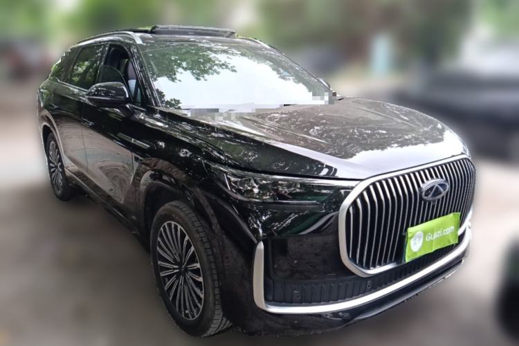 Used Chery Tiggo 9 2025 2.0T Automatic Two-Wheel Drive Luxury Edition 5 Seats Front Right 45 Deg