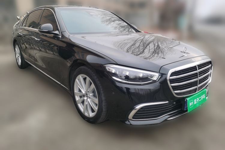 Used Mercedes-Benz S-Class 2024 S 400 L Business Model Front Right 45 Deg
