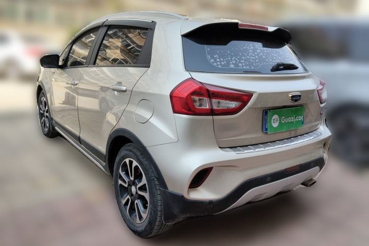 Used Geely Auto Vision X3 2017 1.5L Automatic Luxury Model Rear Left 45 Deg