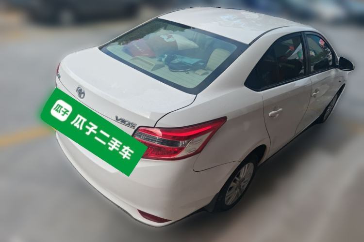 Used Toyota Vios 2016 1.5L Automatic ZhiZhen Xingyao Edition Rear Right 45 Deg