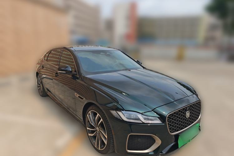 Used Jaguar XFL 2024 2.0T P300 Four-Wheel Drive Flagship Sport Gold Edition Front Right 45 Deg