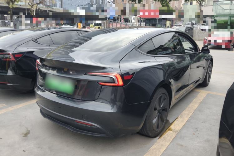 Used Tesla Model 3 2025 Rear-Wheel-Drive Version Rear Right 45 Deg