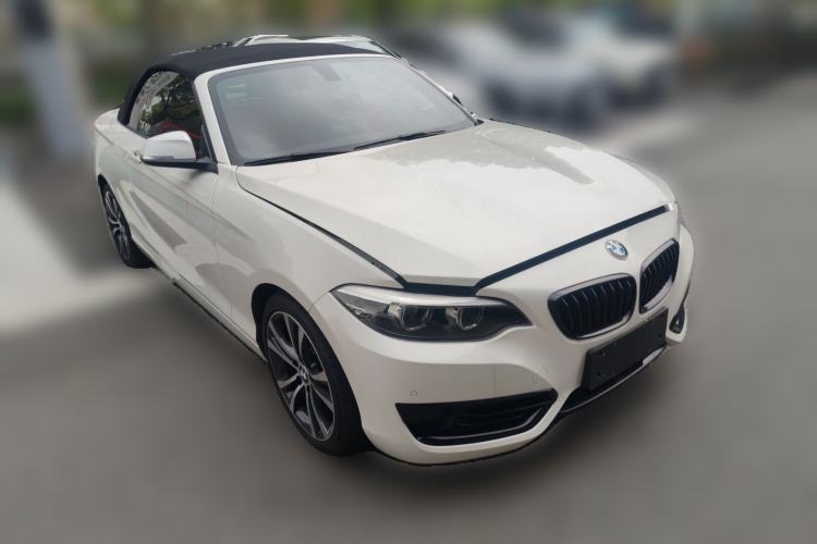 Used BMW 2 Series 2019 225i Convertible Coupe Sports Design Package Front Right 45 Deg