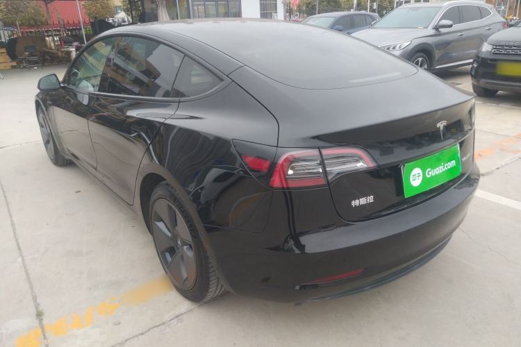 Used Tesla Model 3 2022 Rear-Wheel-Drive Version Rear Left 45 Deg