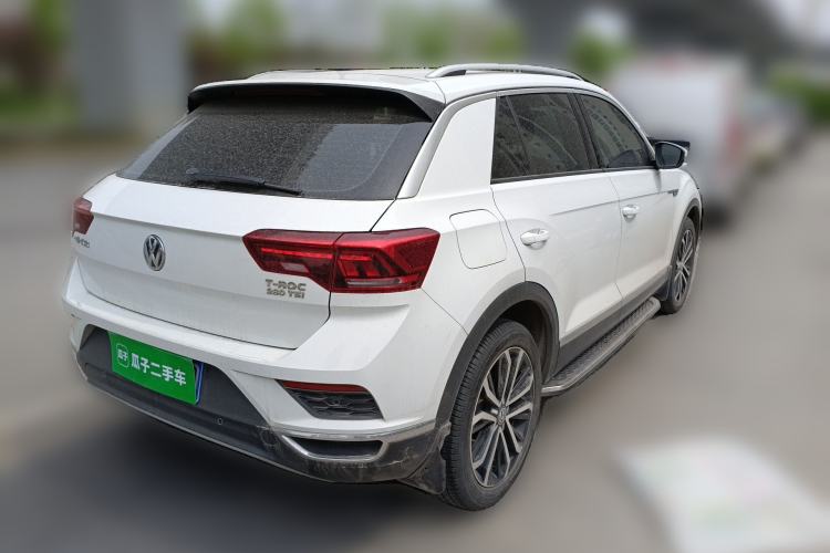 Used Volkswagen T-ROC 2019 280TSI DSG Two-Wheel Drive Comfort Version China VI Standard Rear Right 45 Deg