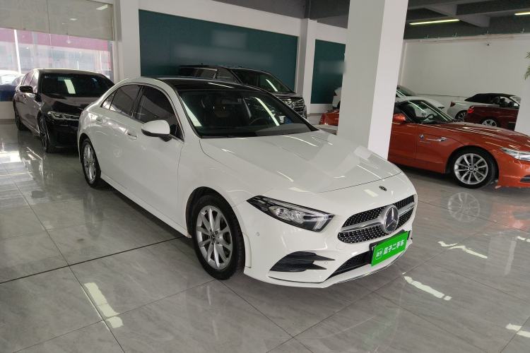 Used Mercedes-Benz A-Class 2021 A 200 L Sport Sedan Fashion Model Front Right 45 Deg