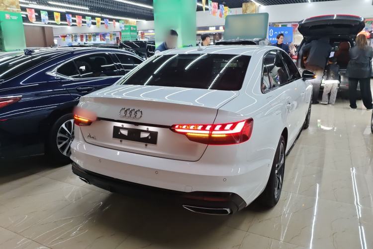 Used Audi A4L 2022 40 TFSI Luxury Dynamic Model Rear Right 45 Deg