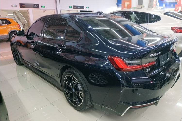 Used BMW i3 2024 eDrive 40 L Midnight Edition Rear Left 45 Deg