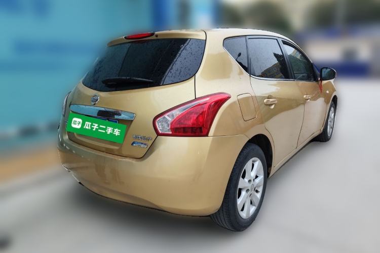 Used Nissan Tiida 2013 1.6L CVT Cool Cafe Edition Rear Right 45 Deg