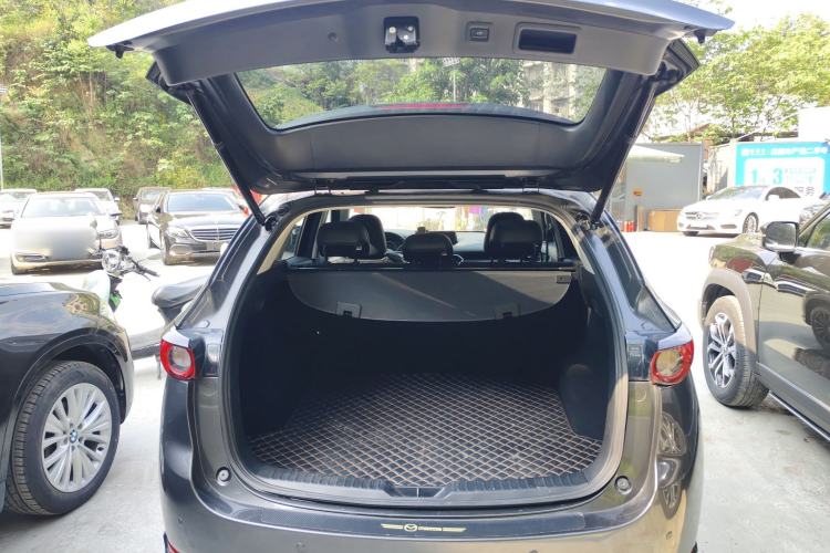 Used Mazda CX-5 2021 2.0L Automatic Two-Wheel Drive Black Knight Trunk