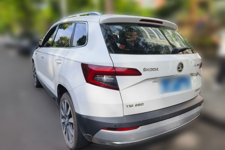 Used Skoda Karoq 2018 TSI280 Luxury Edition China V Standard Rear Left 45 Deg