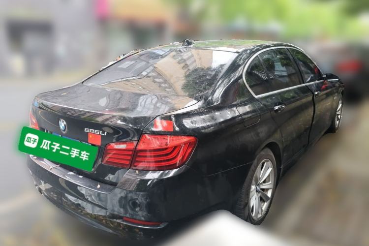 Used BMW 5 Series 2014 520Li Elegant Model Rear Right 45 Deg