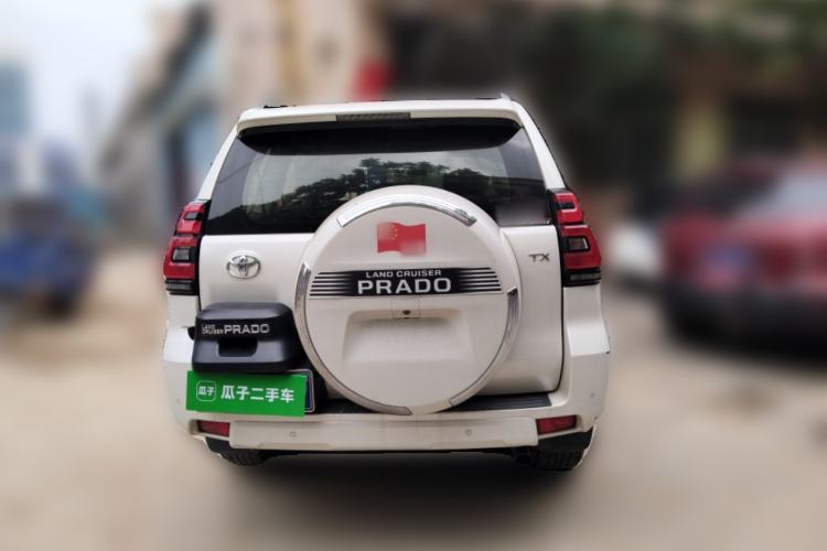 Used Toyota Prado 2018 3.5L Automatic TX-L with Rear-Mounted Spare Tire Rear