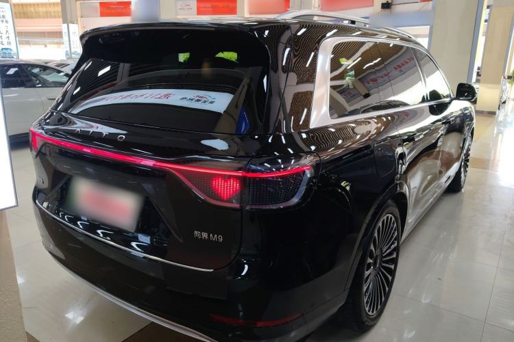 Used Hima AITO M9 2024 Range-Extended Ultra Version 42 kWh 6-Seater Model Rear Right 45 Deg