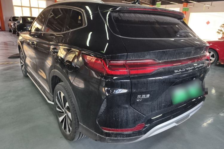 Used BYD Song PLUS New Energy 2024 Honor Edition EV 520km Premium Model Rear Left 45 Deg