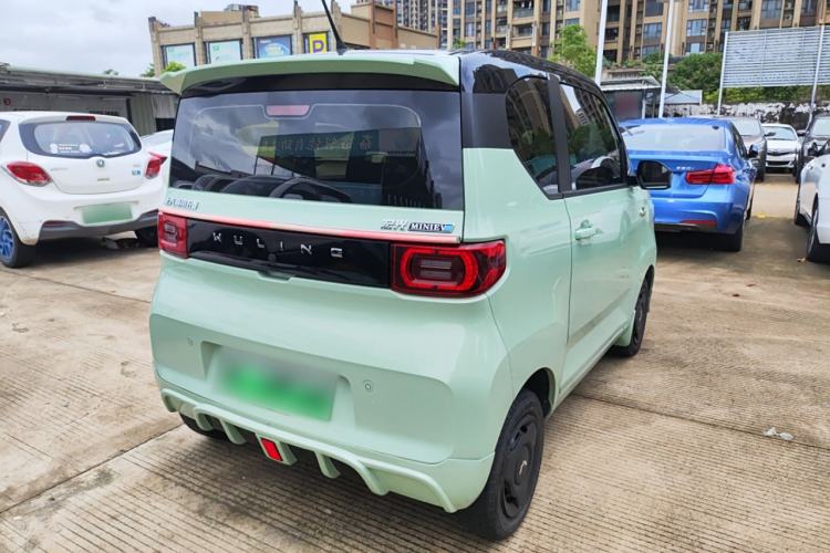 Used Wuling Hongguang MINIEV 2021 Macaron Premium Model – Lithium Iron Phosphate Rear Right 45 Deg